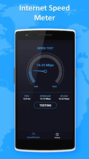 Internet Speed Test - Meter Screenshot 0