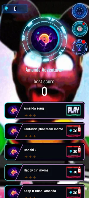 Amanda Adventurer Tiles Hop Screenshot 0