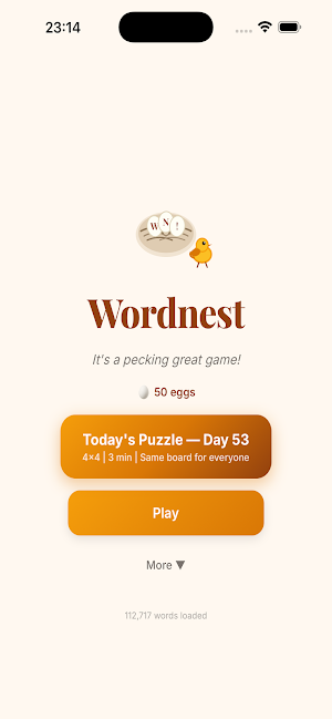 Wordnest - A Fun Word Game Screenshot 0