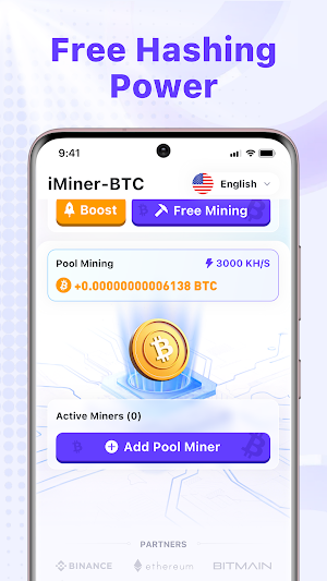 iMiner&BTC Screenshot 3