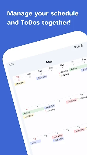 Simple To Do Calendar - dolfy Screenshot 0