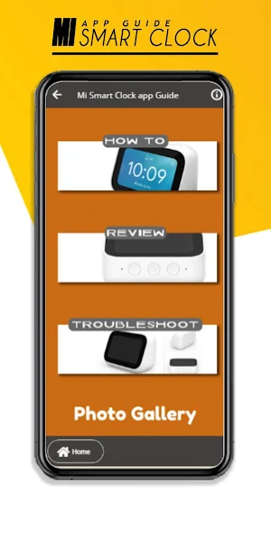 Mi Smart Clock app Guide Screenshot 0