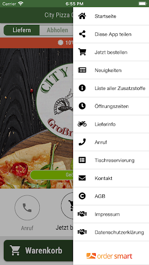 City Pizza Großräschen Screenshot 2