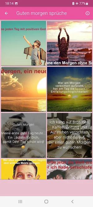 Zitate und Sprüche Bilder Screenshot 1