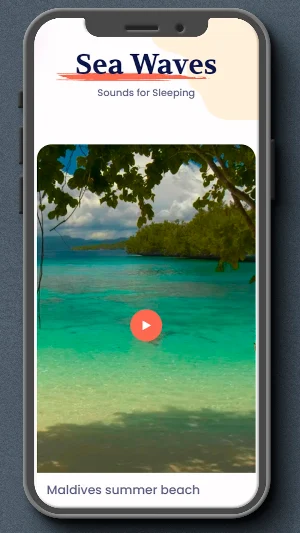 Sea Waves Sounds for Sleeping Screenshot 0