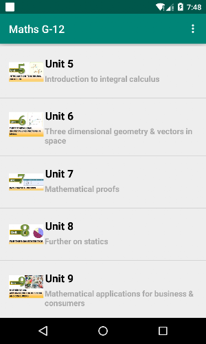 Maths 12ኛ ክፍል Screenshot 1