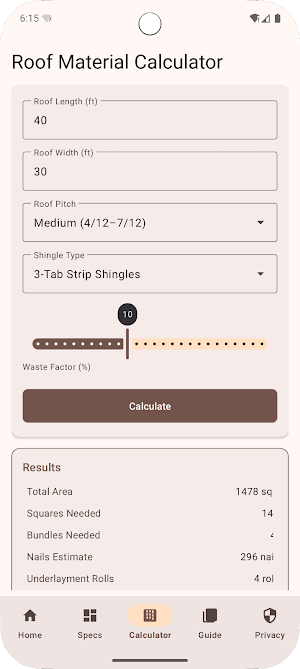 TectumRoof Screenshot 2
