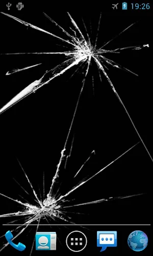 Cracked Screen Live Wallpaper (Simulation) Screenshot 3