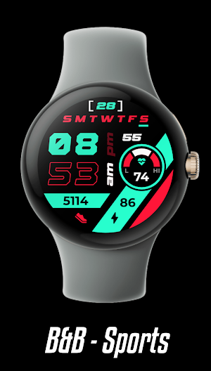 B&B - Sports | watch face Screenshot 1