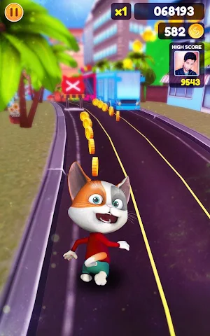Cat Run Simulator 3D : Design Home Screenshot 2