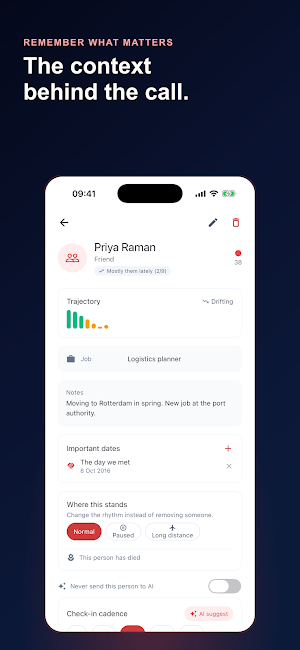 Keep in Touch - Friends Screenshot 2