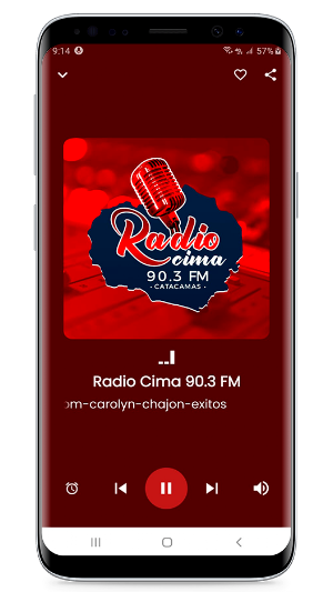 Radio Cima HN Screenshot 2