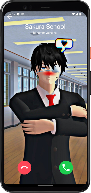 Fake Call from Sakura Screenshot 3