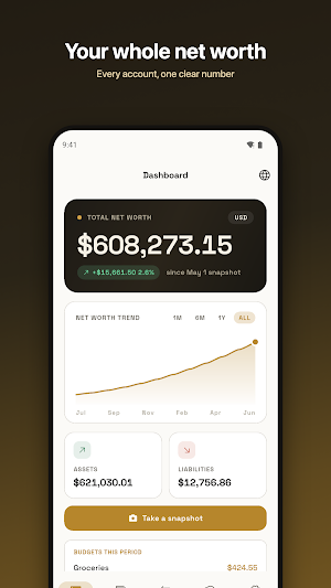 Net Worth Tracker: Worthtally Screenshot 0