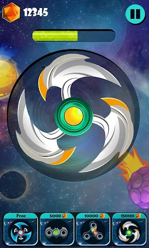Fidget Spinner : Space Simulat Screenshot 2