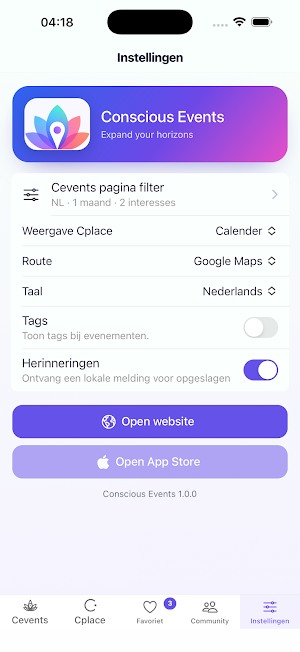Cevents Screenshot 0