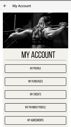 Axe Fitness. Screenshot 0