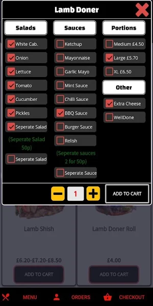 Efes Kebab Van Screenshot 1