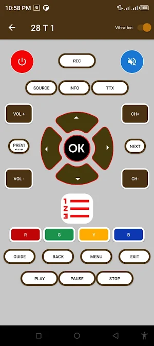 Remote for Nikko Tv Screenshot 0