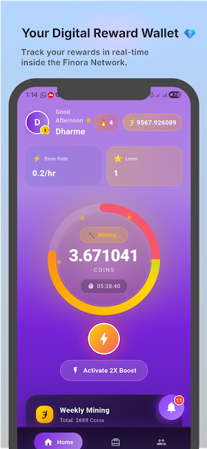 Finora Network Screenshot 0