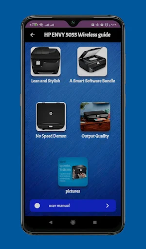 HP ENVY 5055 Wireless guide Screenshot 0