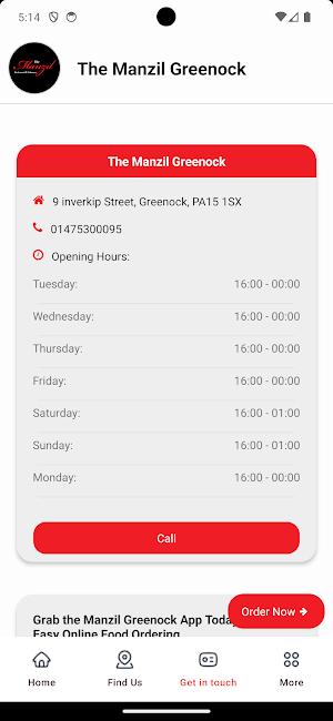 The Manzil Greenock Screenshot 2