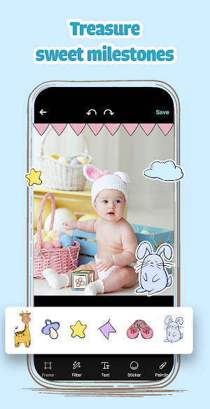 Baby photo editor Newborn pic Screenshot 3