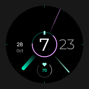 P Inspired Watch Face Screenshot 3
