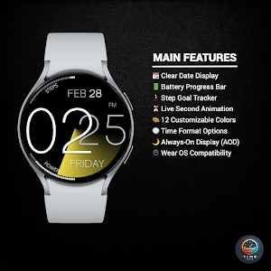 Minimal Hue - watch face Screenshot 1