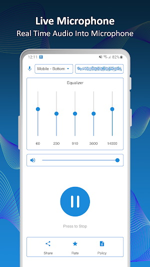 Bluetooth Wireless Microphone Screenshot 1