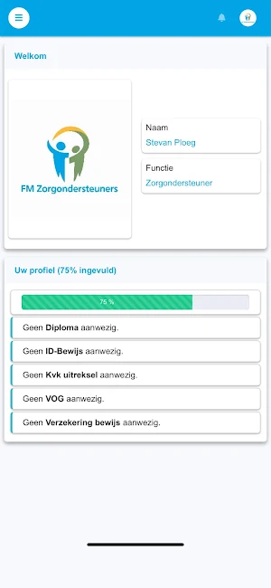 FM ZorgPortaal Screenshot 3