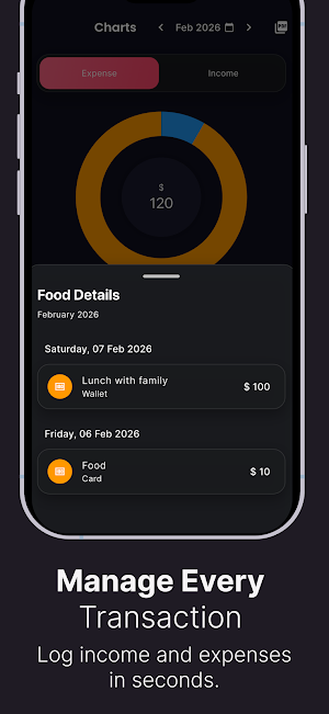 Spending – Money Manager Screenshot 1
