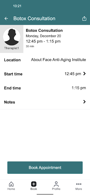 About Face Anti-Aging Inst. screenshot 3