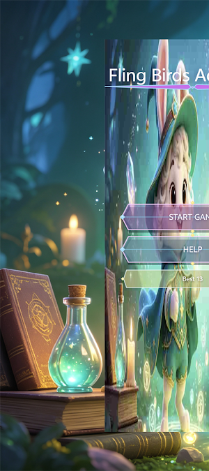 Fling Birds Adventure Screenshot 0