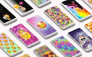 Emoji Wallpaper 😘😍😎 Screenshot 0