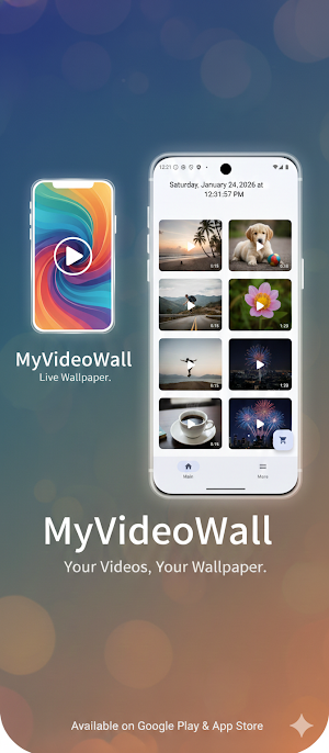 MyVideoWall Video Wallpaper Screenshot 1