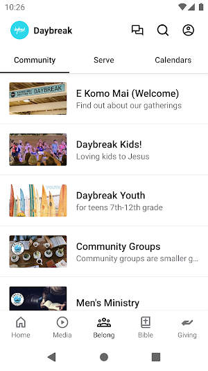 Daybreak Church Hawaii Screenshot 2