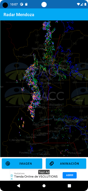 Radar Mendoza Screenshot 1