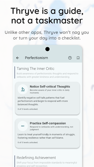 Thryve: CBT & Self-Help Screenshot 3