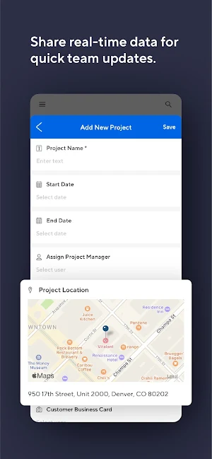 TrackVia Alpha Screenshot 2