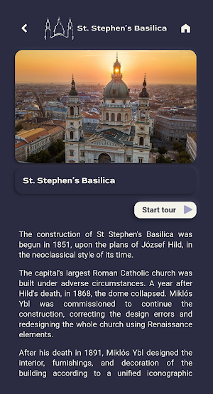 ChurchApp Esztergom-Budapest Screenshot 1