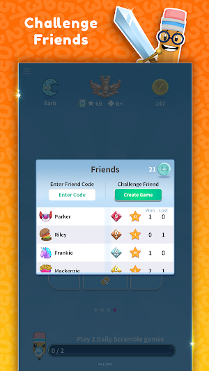 Sudoku Scramble - Head to Head Puzzle Game Screenshot 2
