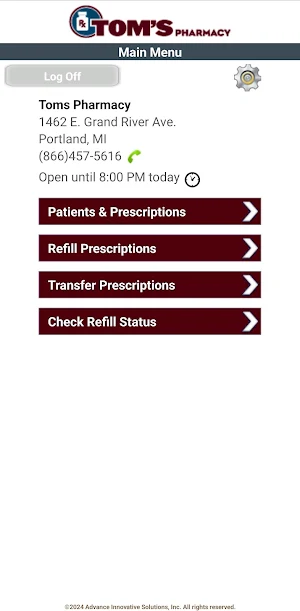 Tom's Pharmacy Screenshot 1