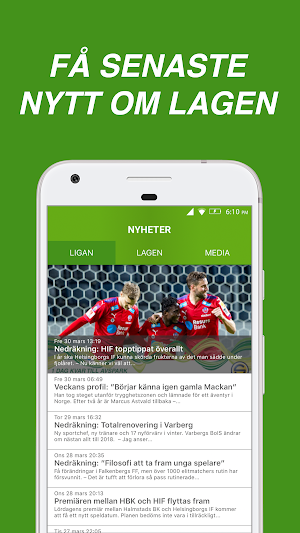 Superettan Officiell Screenshot 3