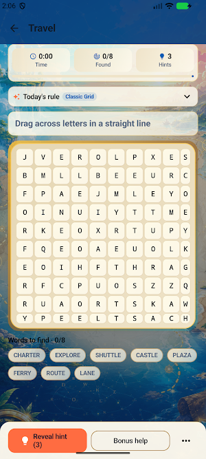 Daily Word Search Puzzle Screenshot 1
