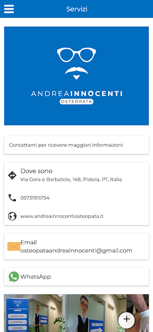 Andrea Innocenti Osteopata Screenshot 1