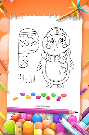 Alphabet Coloring Book Screenshot 2