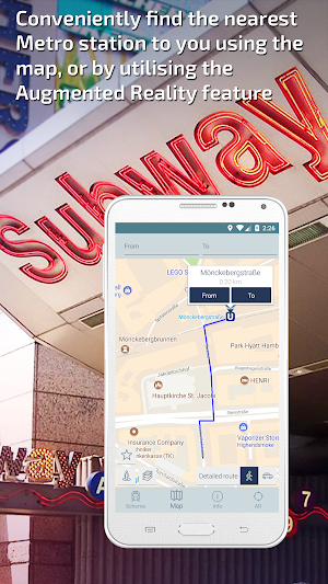 Hamburg U-Bahn Guide and Subway Route Planner Screenshot 3