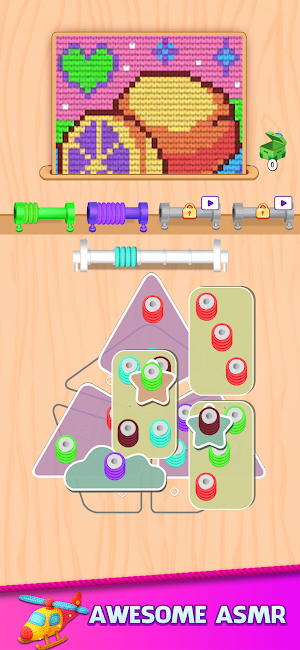 Yarn Layer: Wool sort Game Screenshot 0