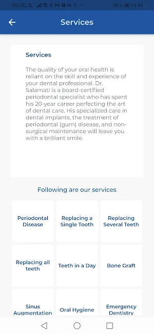 Afshin Salamati DDS MS Screenshot 2